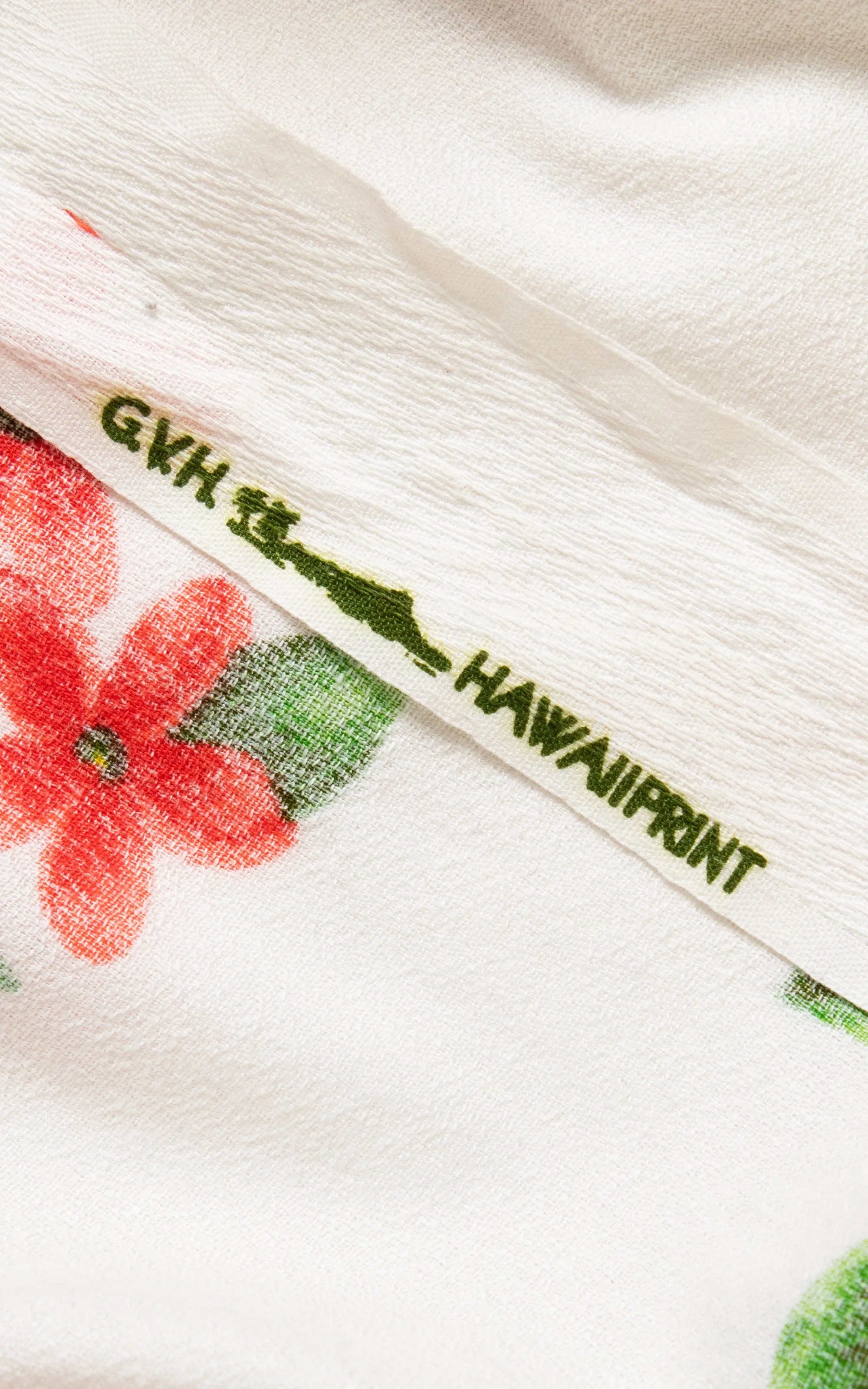 1960s 1970s Hawaiian Hibiscus Barkcloth Maxi Dress | small/medium