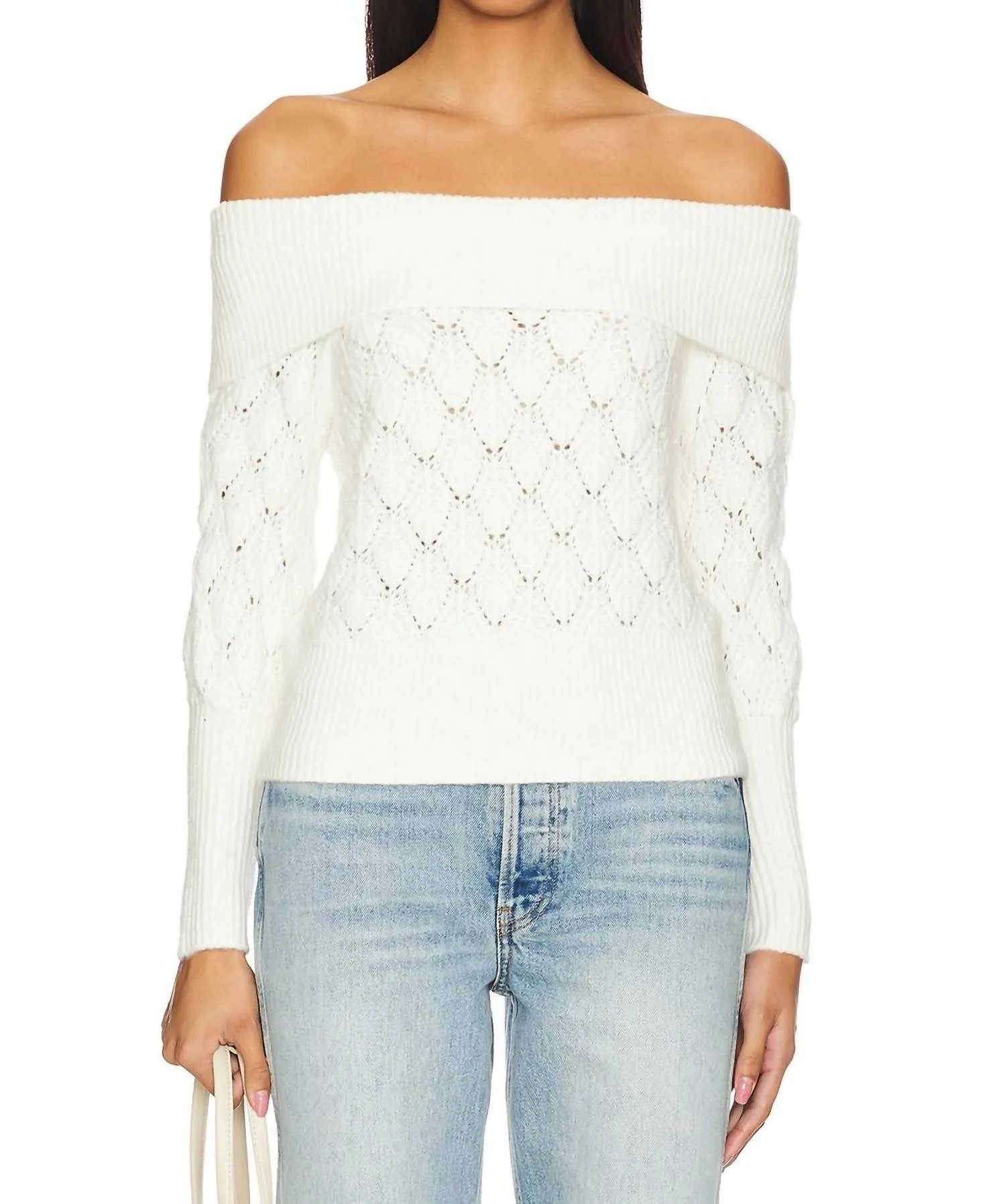 525 America - Camilla Off The Shoulder Sweater