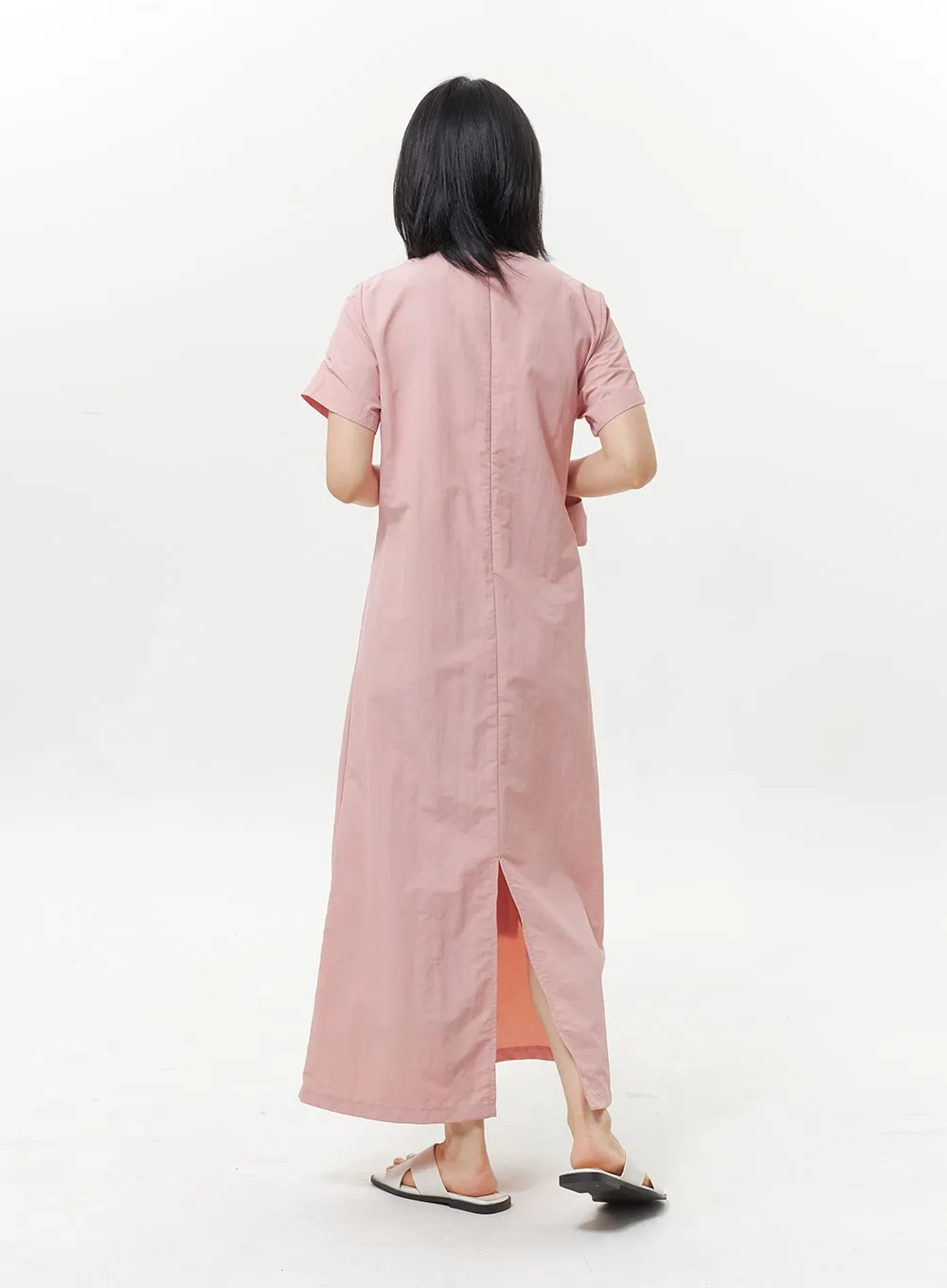 Bow Wrapped Maxi Dress OY326
