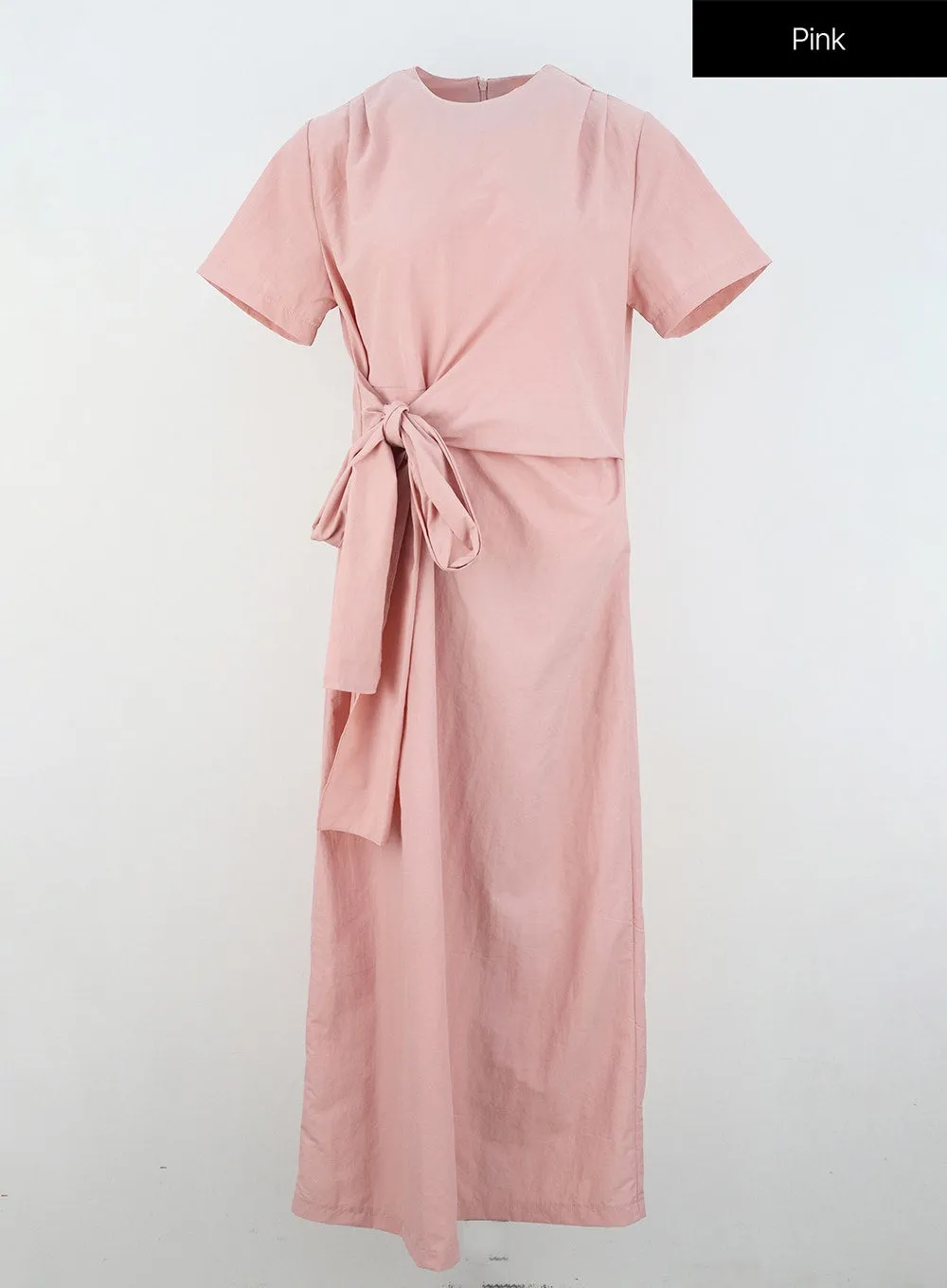 Bow Wrapped Maxi Dress OY326