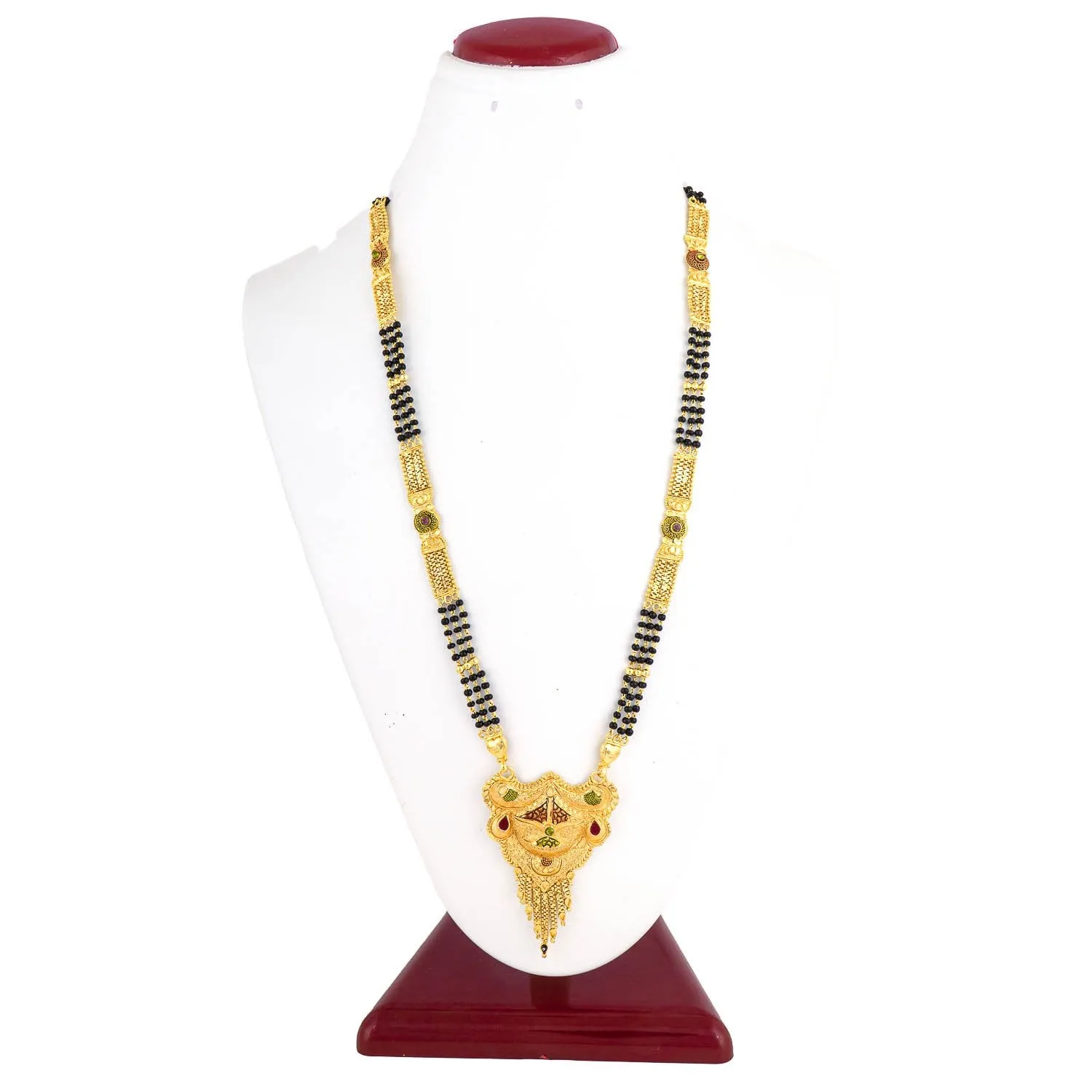 Classic Gold Mangalsutra: Flowing Grace