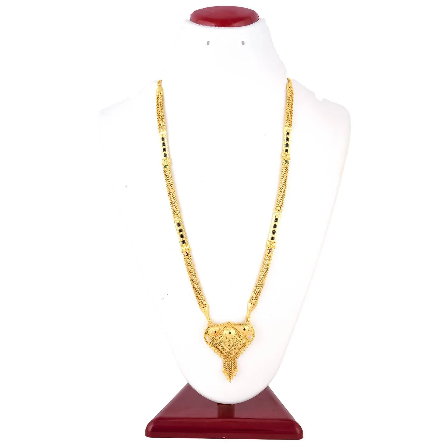 Classic Gold Mangalsutra with Flowing Tassel