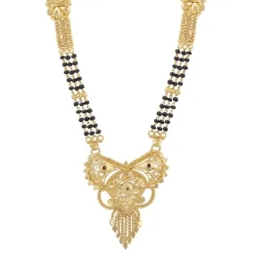 Classic Vows: Golden Flowing Tassels