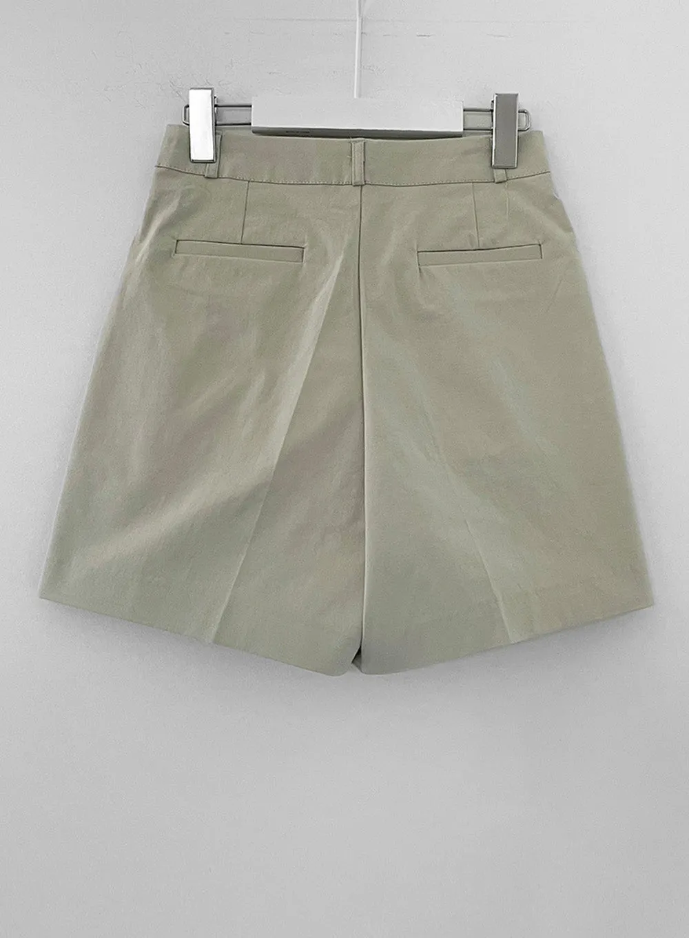 Cotton Pintuck Half Pants