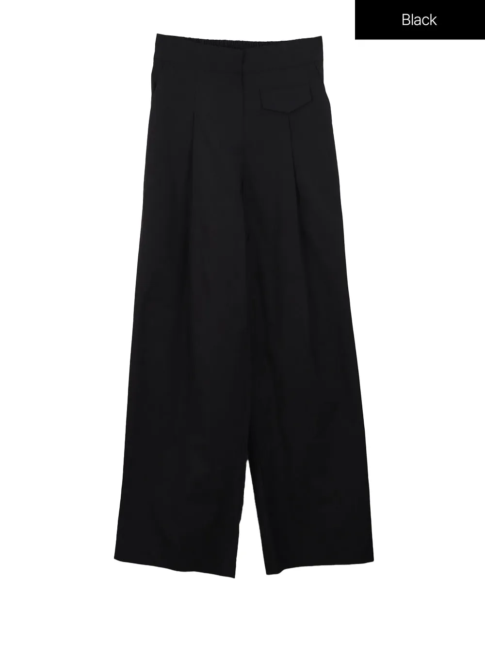 Cotton Pintuck Wide Leg Pants IS315