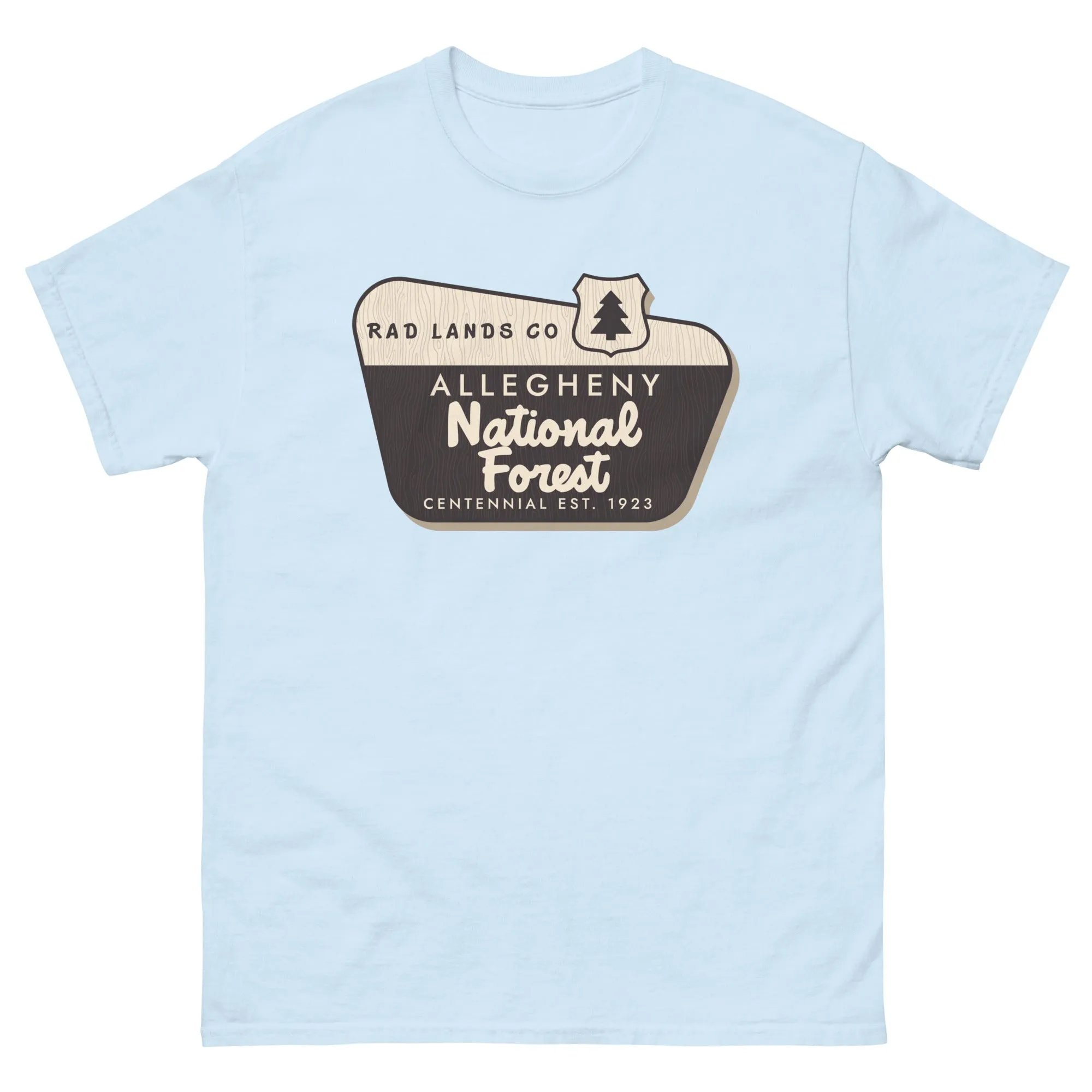 COTTON TEE - 100 YRS OF ALLEGHENY NAT'L FOREST