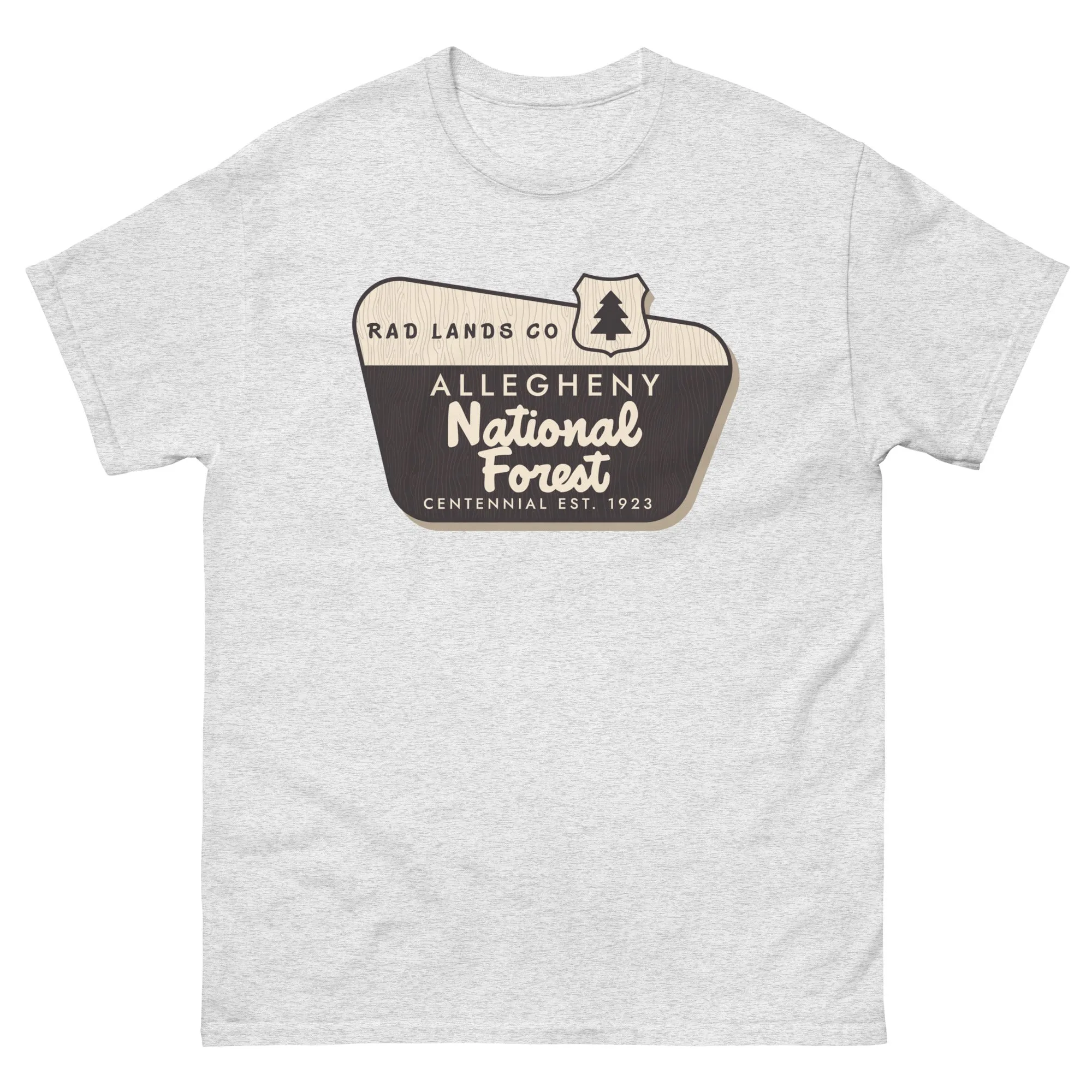 COTTON TEE - 100 YRS OF ALLEGHENY NAT'L FOREST