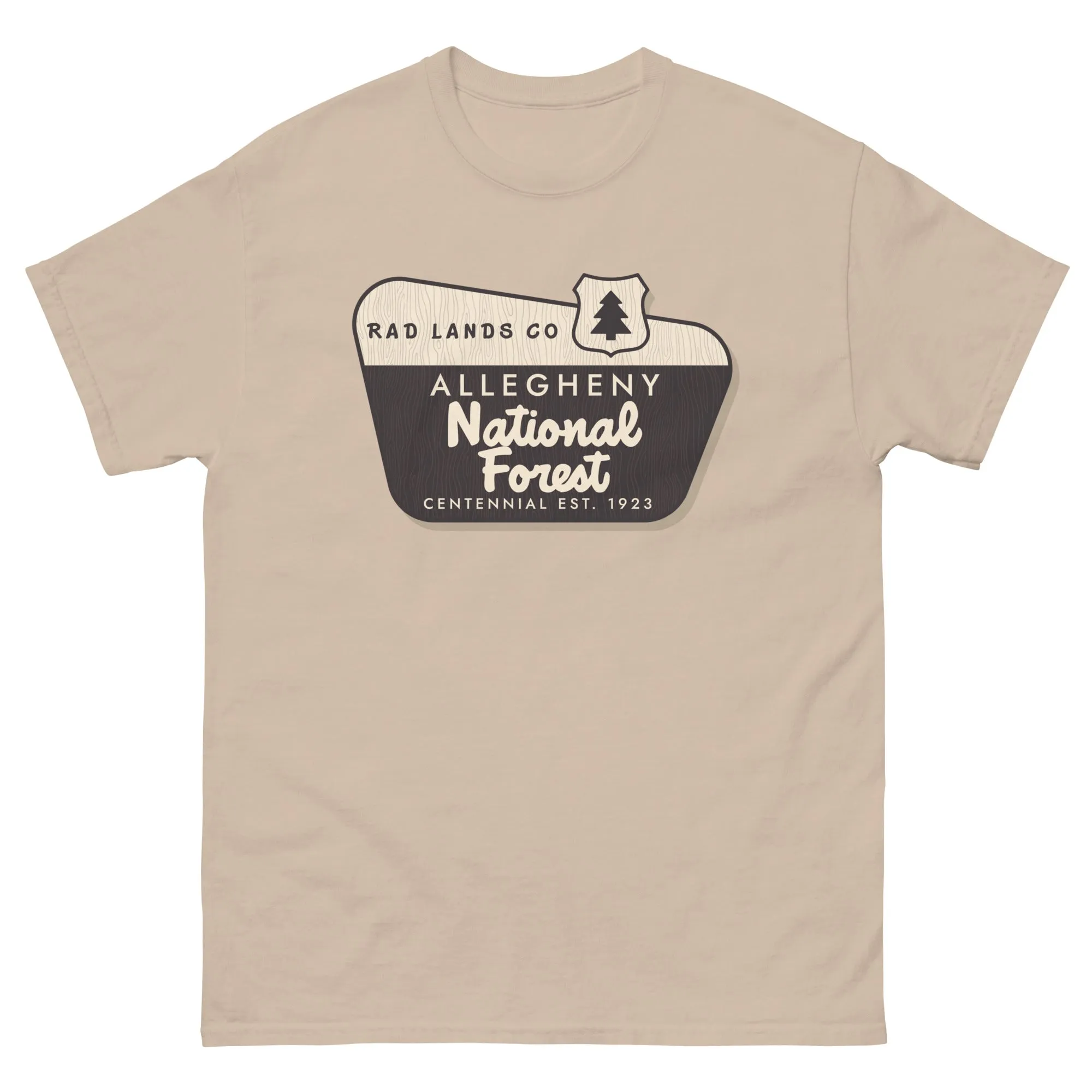 COTTON TEE - 100 YRS OF ALLEGHENY NAT'L FOREST