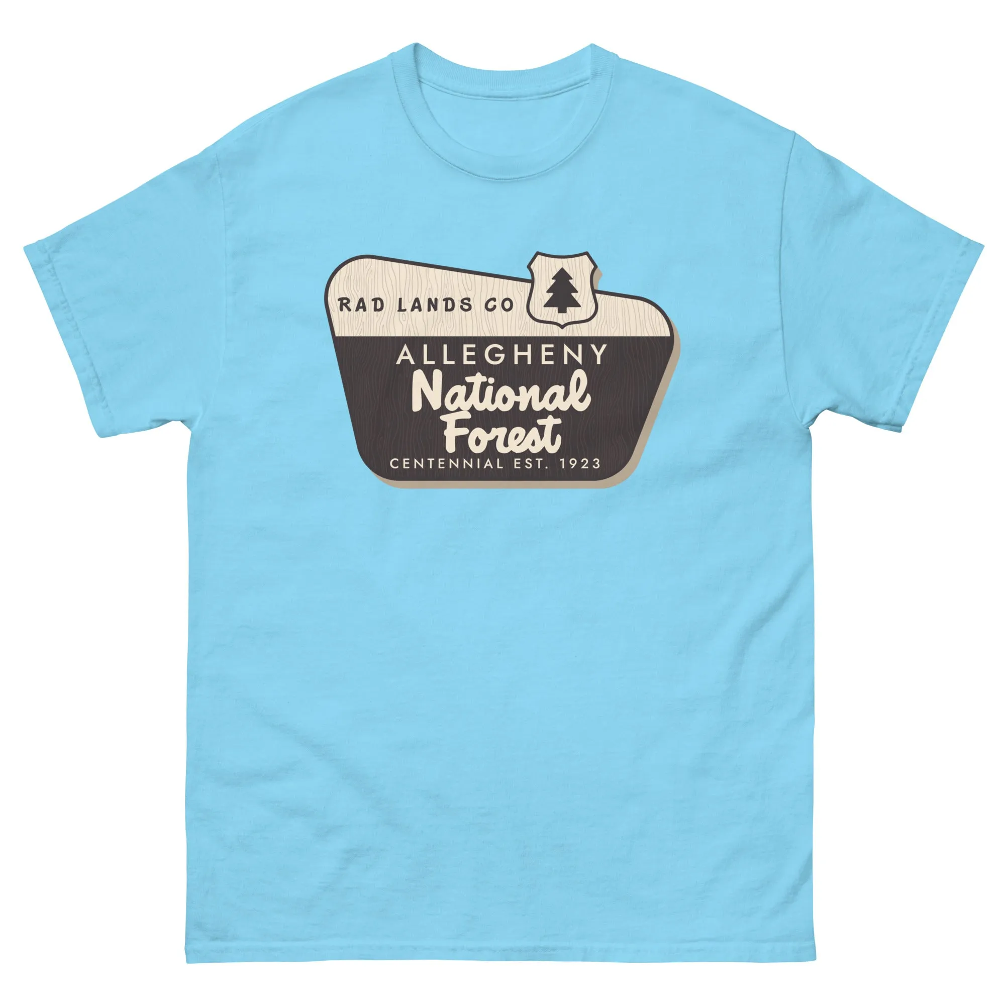 COTTON TEE - 100 YRS OF ALLEGHENY NAT'L FOREST