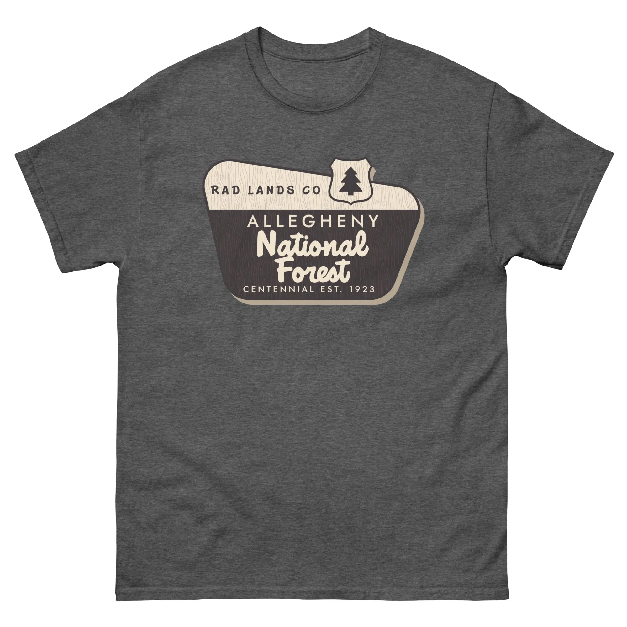COTTON TEE - 100 YRS OF ALLEGHENY NAT'L FOREST