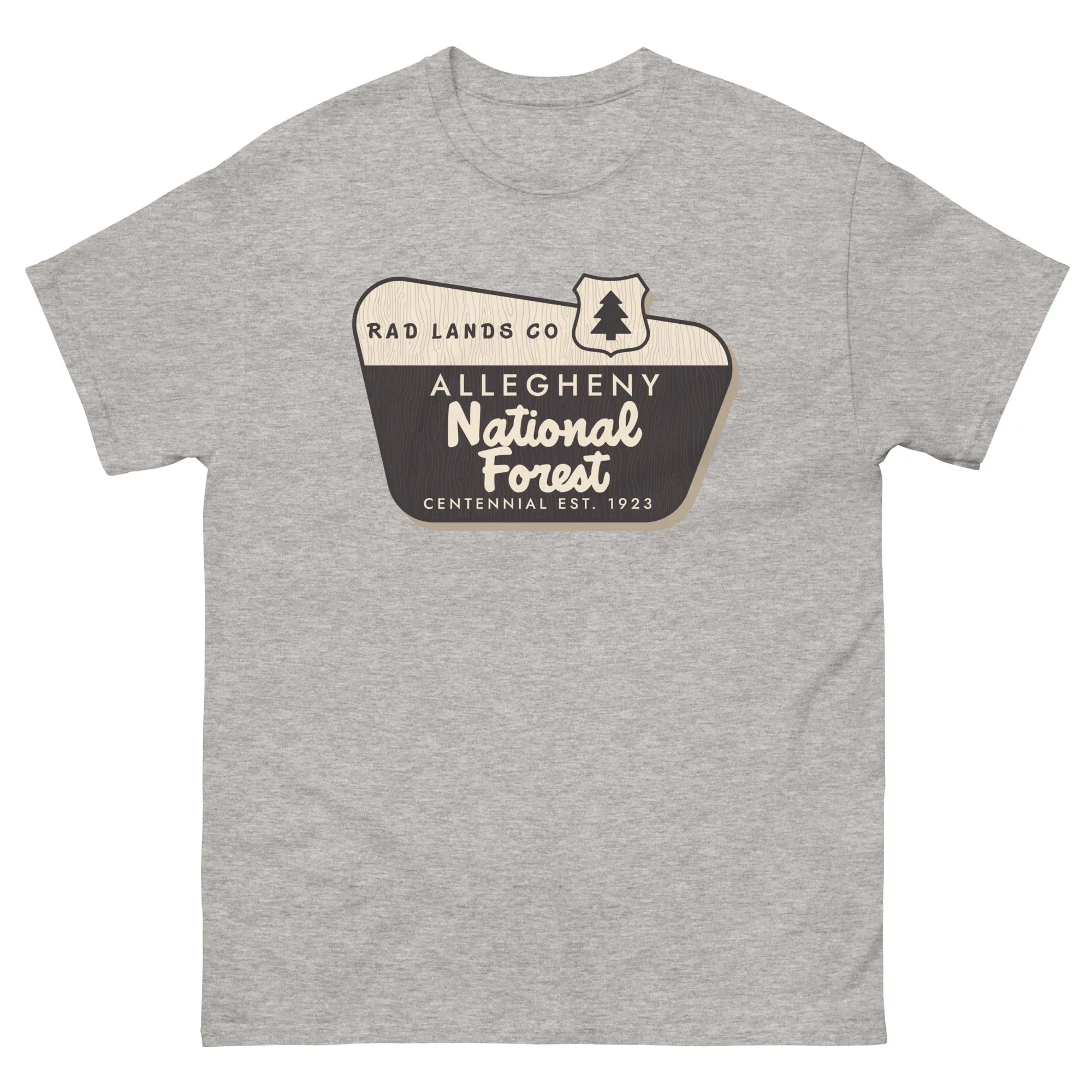 COTTON TEE - 100 YRS OF ALLEGHENY NAT'L FOREST