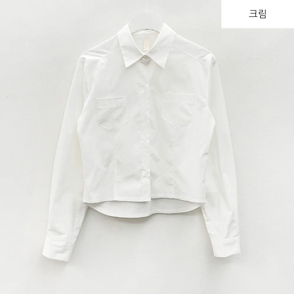 Cropped Shirt B2202
