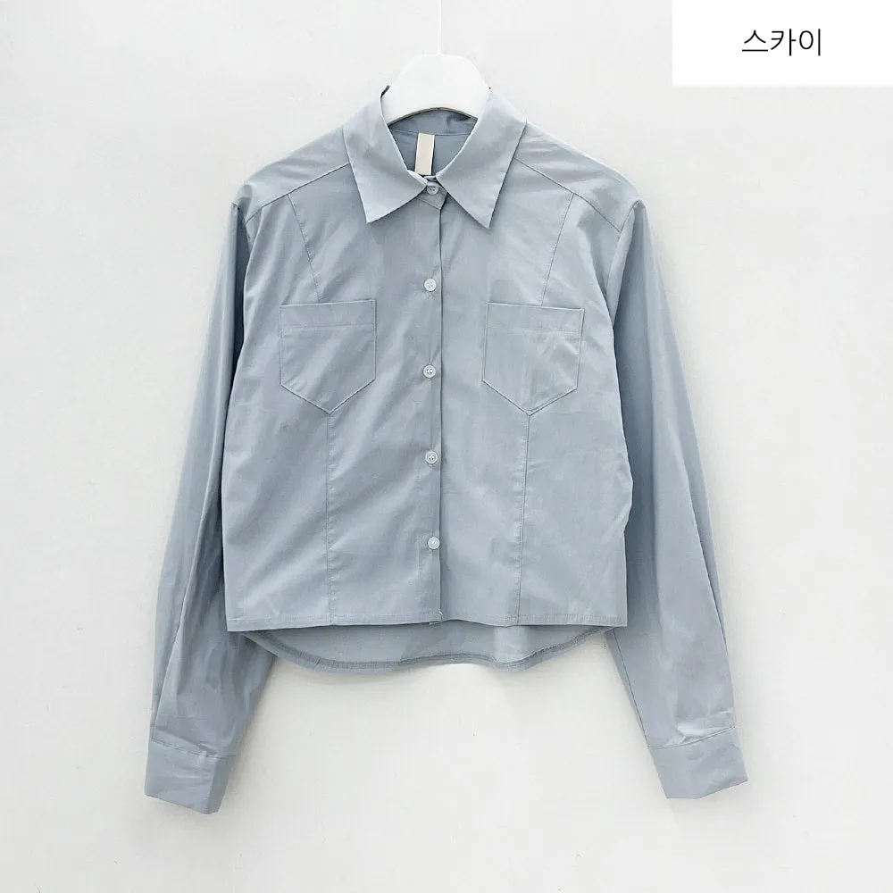 Cropped Shirt B2202
