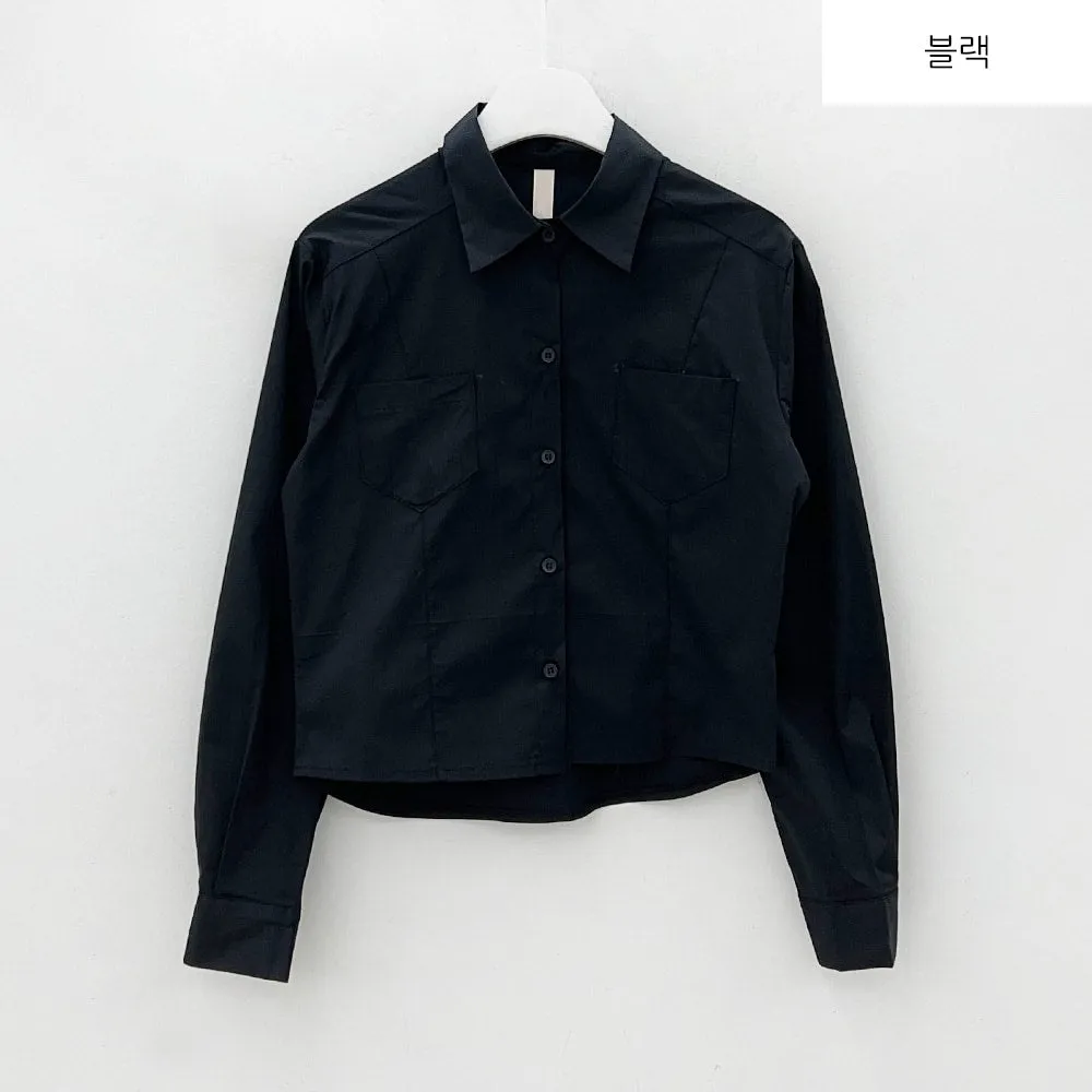Cropped Shirt B2202
