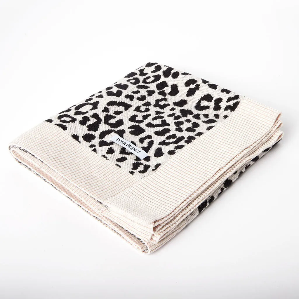 Posh Peanut Layla Jacquard Blanket