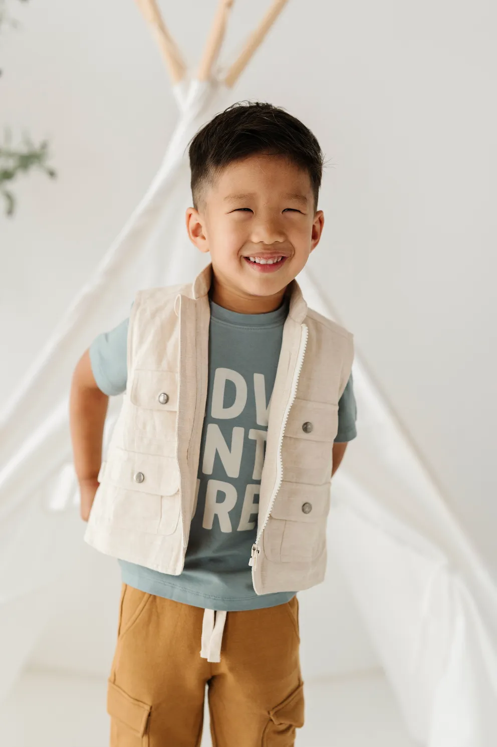 Short Sleeve Tee - Adventure in Storm, Baby