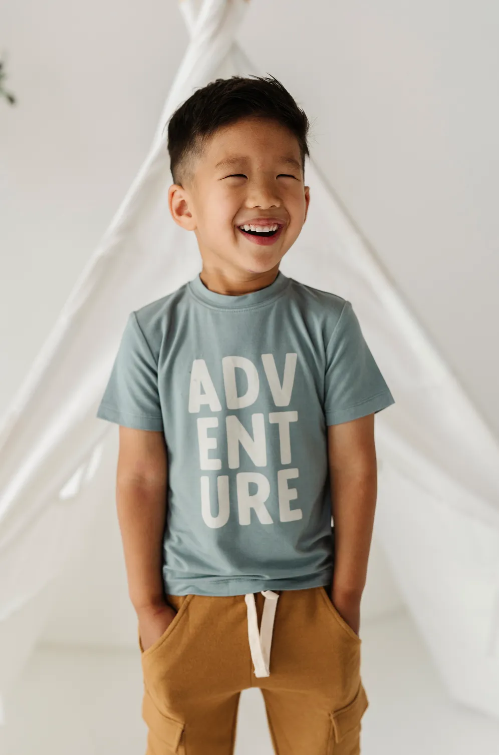 Short Sleeve Tee - Adventure in Storm, Baby