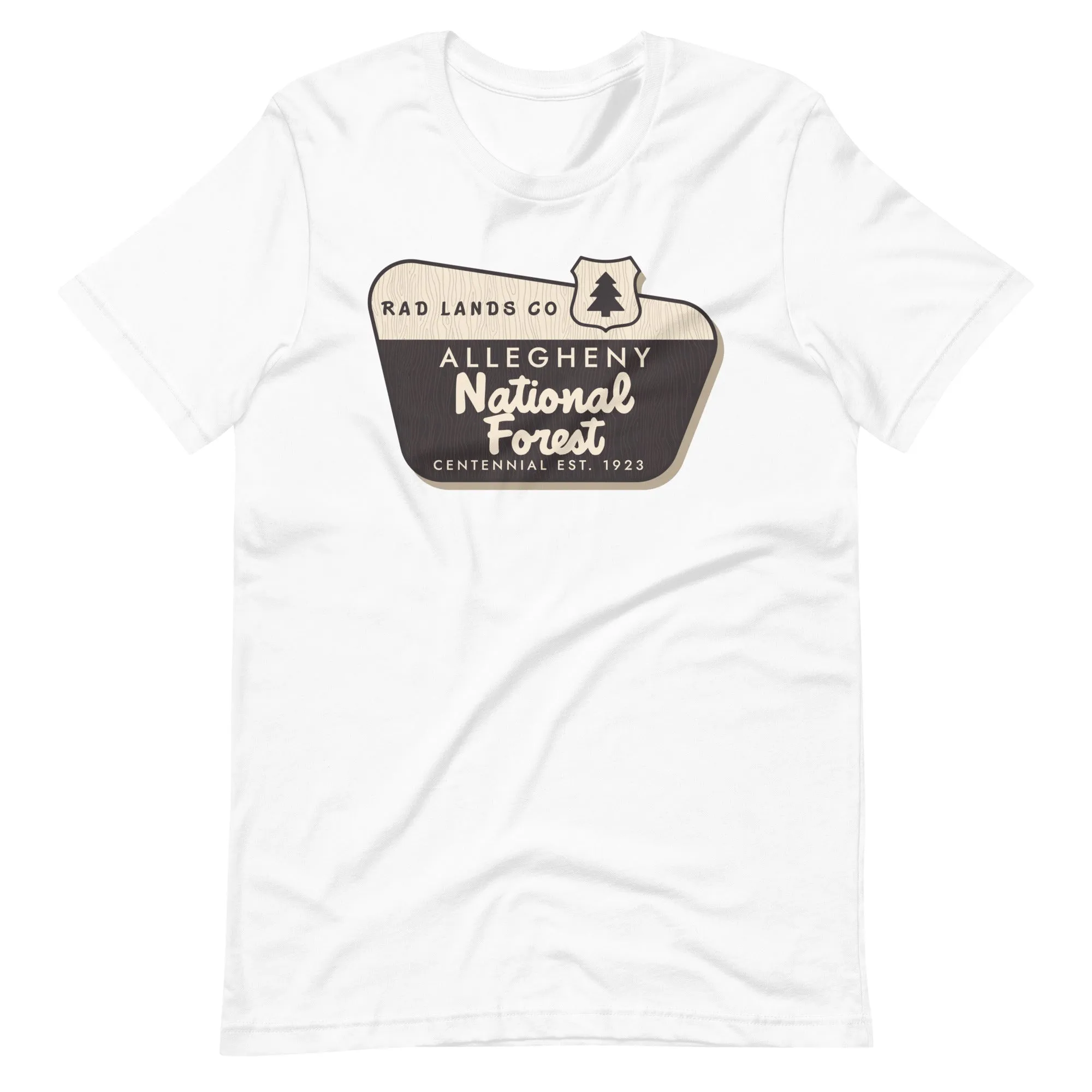 SUPER SOFT TEE - 100 YRS OF ALLEGHENY NAT'L FOREST