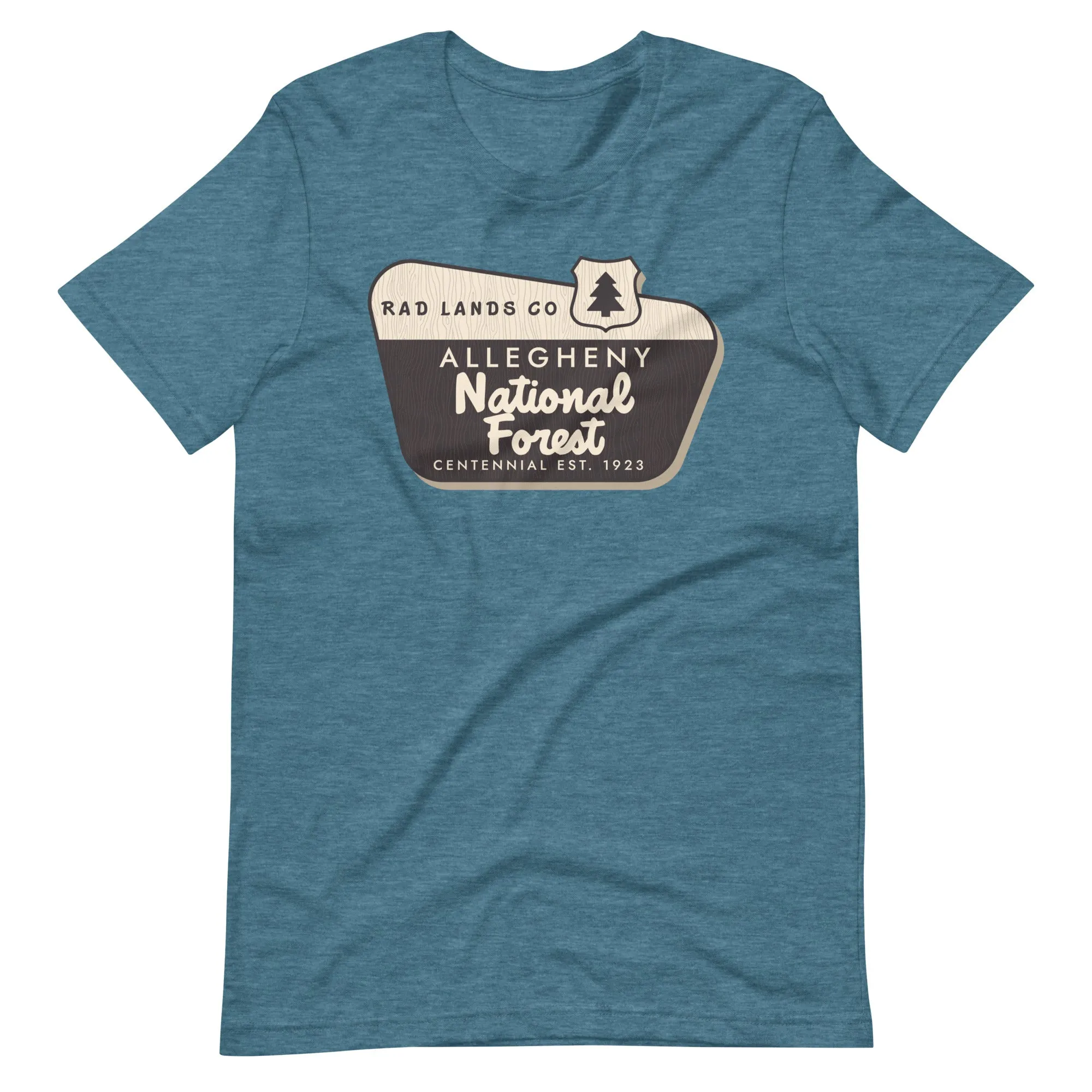 SUPER SOFT TEE - 100 YRS OF ALLEGHENY NAT'L FOREST