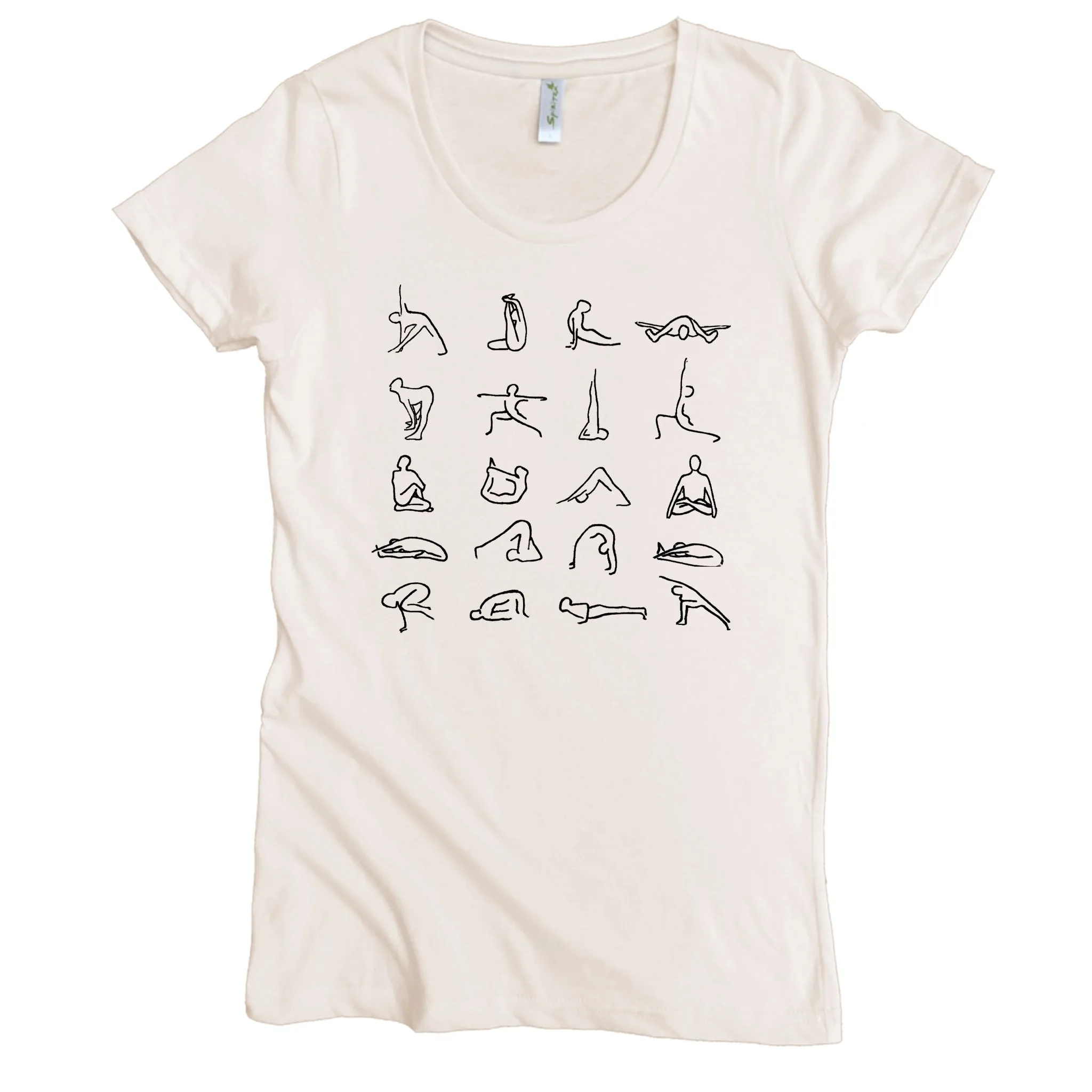 Yoga Poses Graphic Tee